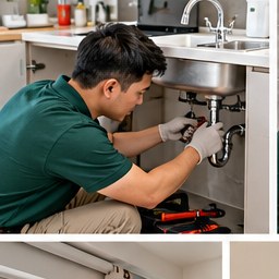 Kitchen tap plumbing repair