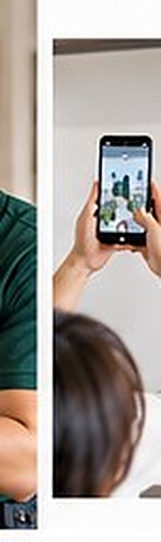 Taking a photo of a home repair problem